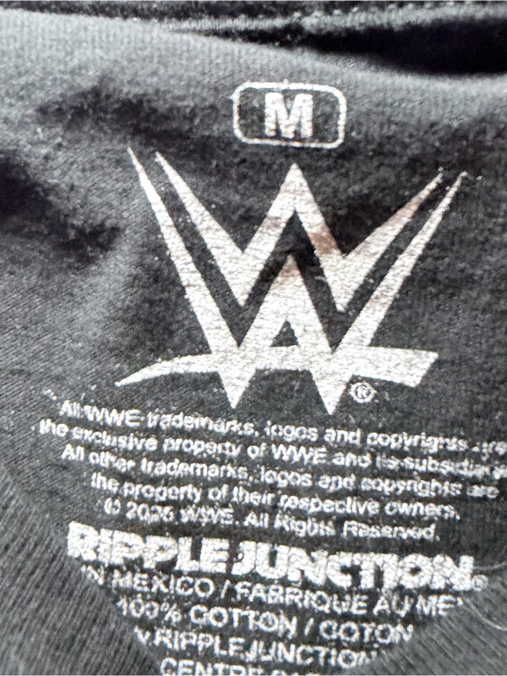 Roman Reigns Black Graphic Tee - Men's Pro Wrestling Shirt size medium - Picture 3 of 5